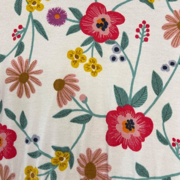 ALICE + AMES Lucia Floral Ballet Dress Girls 7 White Red Twirl Holiday Dress - Picture 3 of 4